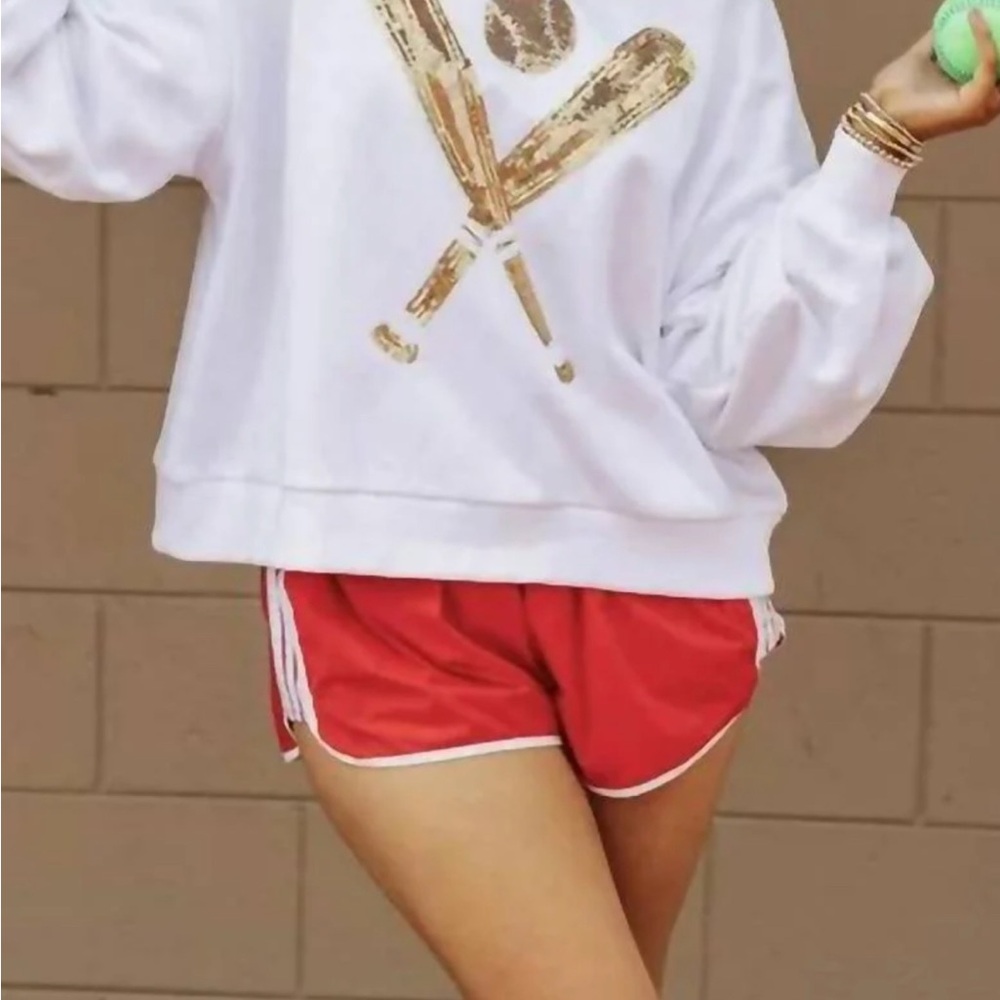 Queen of Sparkles Baseball Sweatshirt